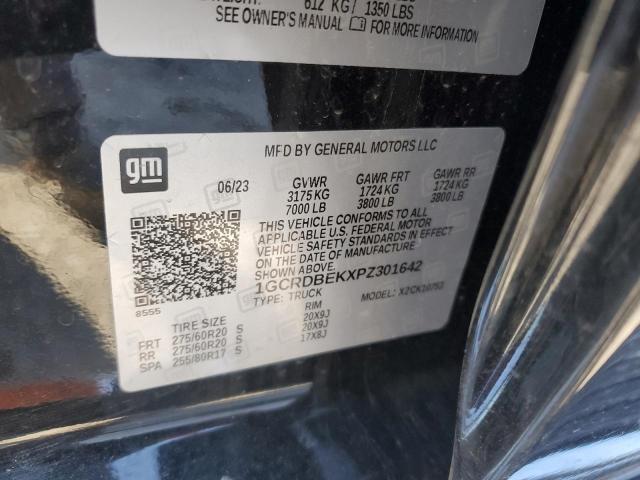 2023 CHEVROLET SILVERADO - 1GCRDBEKXPZ301642