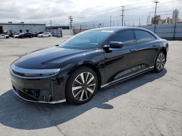 LUCID MOTORS AIR PURE 2023 black  electric 50EA1PFA6PA007433 photo #1