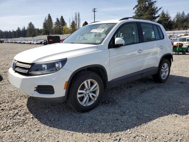 VOLKSWAGEN TIGUAN S 2017 white  gas WVGBV7AX2HK026092 photo #1