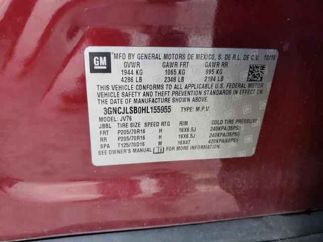 2017 CHEVROLET .CK2500 - 3GNCJLSB0HL155955