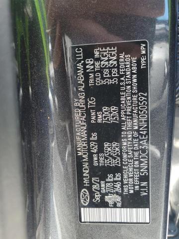 2022 HYUNDAI TUCSON SEL - 5NMJC3AE4NH050592
