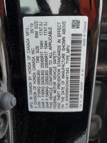 2019 HONDA CR-V LX - 2HKRW5H3XKH411543