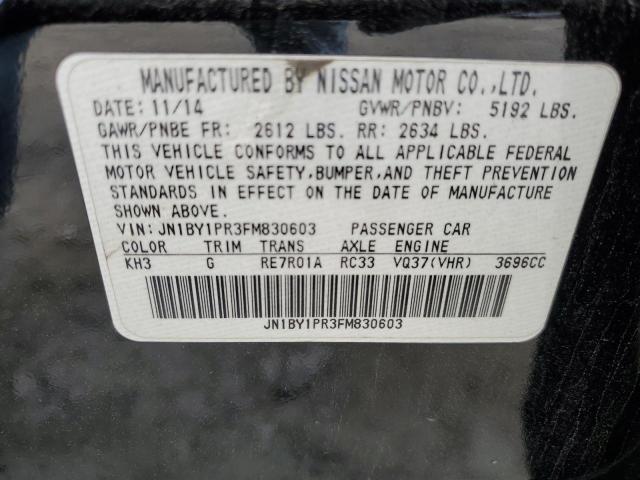 2015 INFINITI Q70L 3.7 JN1BY1PR3FM830603