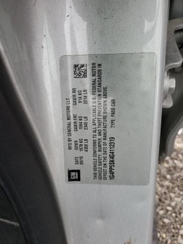 2016 BUICK VERANO - 1G4PP5SK4G4112319