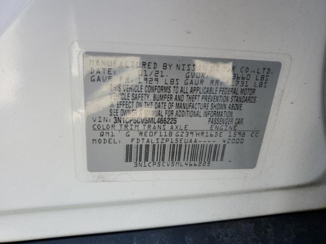 2021 NISSAN KICKS SV - 3N1CP5CV5ML466225