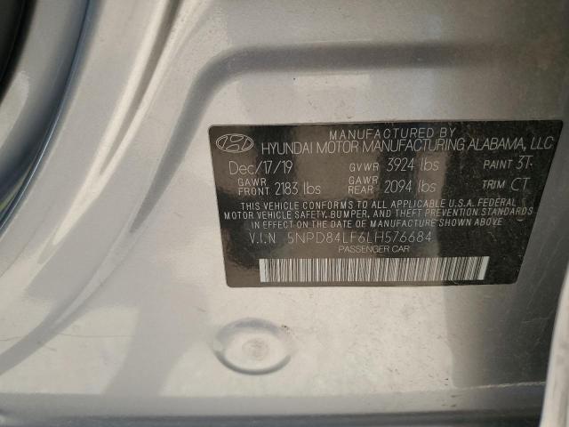2020 HYUNDAI ELANTRA SE - 5NPD84LF6LH576684