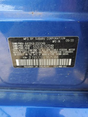 2020 SUBARU WRX PREMIU - JF1VA1C65L9825384