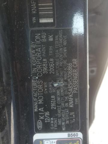 2017 KIA FORTE S - KNAFK5A85H5706866