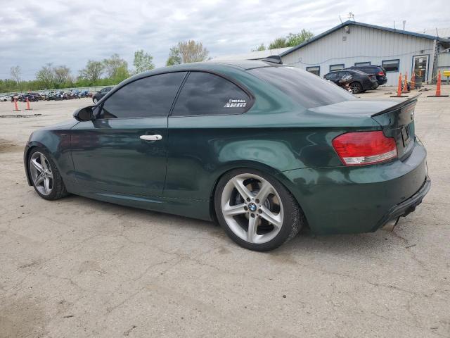 BMW 135 I 2008 green  gas WBAUC73588VF25668 photo #3