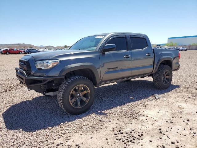 TOYOTA TACOMA DOU 2017 gray  gas 3TMCZ5AN0HM103325 photo #1