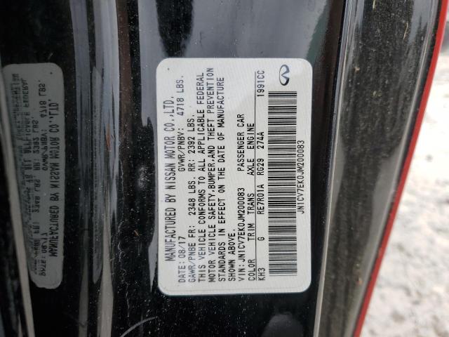 2018 INFINITI Q60 PURE - JN1CV7EK0JM200083
