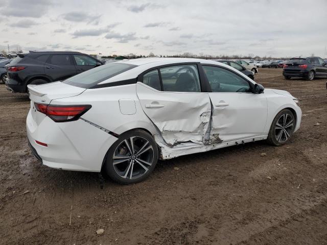 NISSAN SENTRA SR 2021 white  gas 3N1AB8DV9MY216785 photo #4