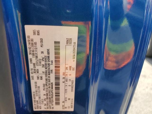 2018 FORD F150 RAPTO - 1FTEX1RG5JFC44426