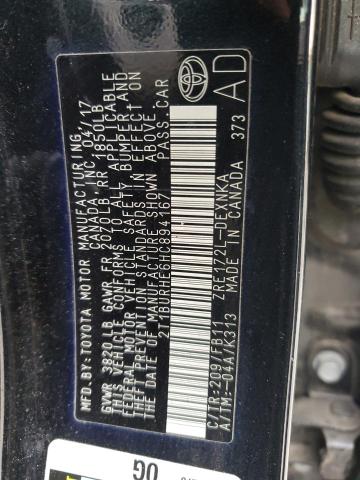 2017 TOYOTA COROLLA L - 2T1BURHE6HC894167