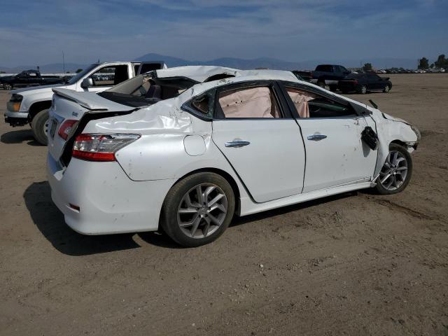 NISSAN SENTRA S 2015 white  gas 3N1AB7AP9FY301998 photo #4