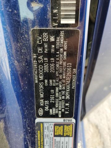 2018 KIA FORTE LX - 3KPFK4A74JE260613