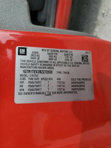 2011 GMC SIERRA C15 - 1GTR1TEX2BZ272608