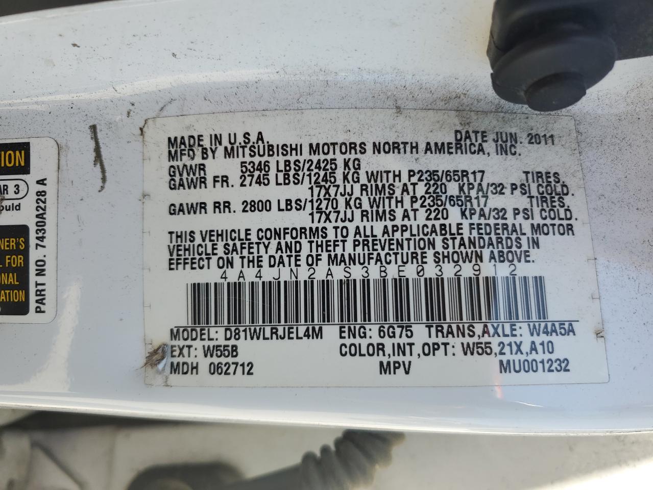 MITSUBISHI ENDEAVOR LS