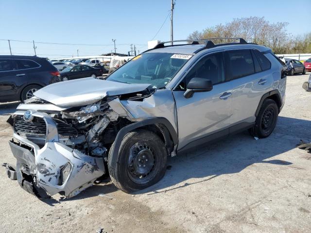 2021 Toyota Rav4 Le silver null gas 2T3F1RFV0MW232498 photo #1