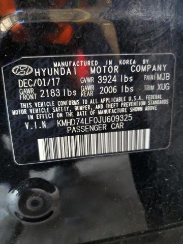 2018 HYUNDAI ELANTRA SE - KMHD74LF0JU609325