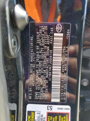 2018 TOYOTA CAMRY XSE - 4T1B61HK7JU046126