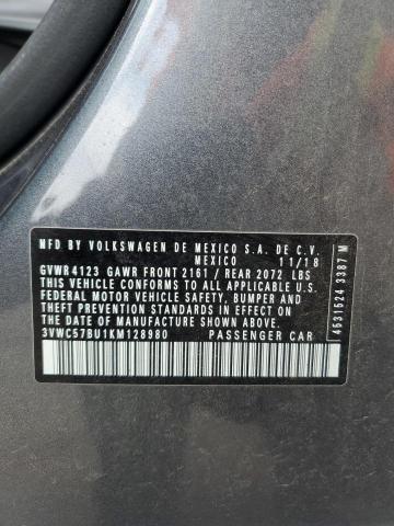 2019 VOLKSWAGEN JETTA S - 3VWC57BU1KM128980