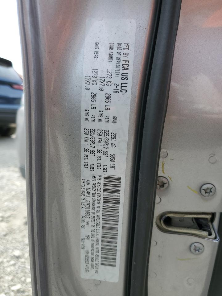 Lot #3296225499 2019 JEEP CHEROKEE L