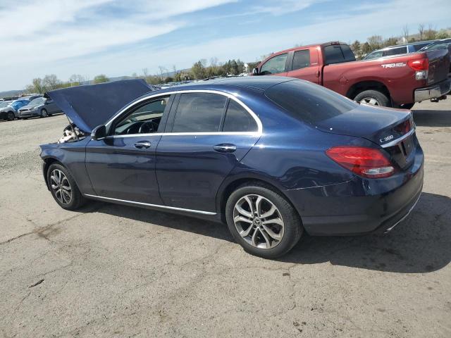 Vin: wddwf4kbxjr314448, lot: 53914345, mercedes-benz c-class 300 4matic 20182