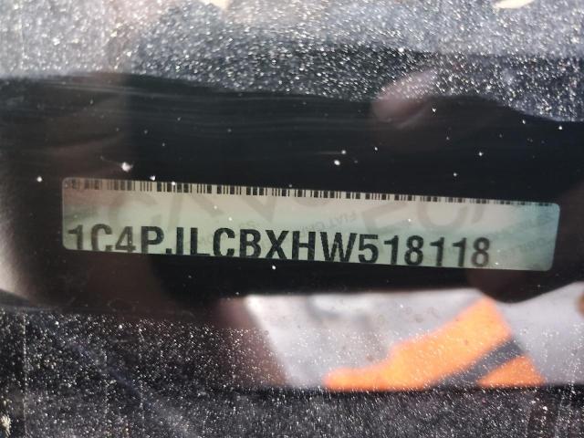 2017 JEEP CHEROKEE L - 1C4PJLCBXHW518118