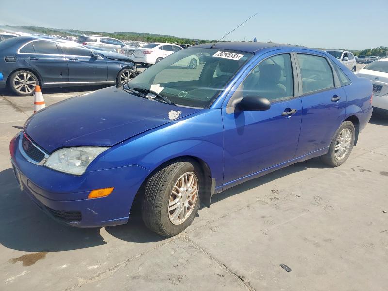 FORD FOCUS ZX4 2006 blue  Gasoline 1FAFP34N86W184015 photo #1