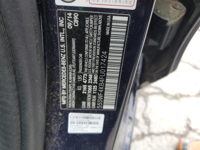 2015 MERCEDES-BENZ C 300 4MAT 55SWF4KB4FU017424