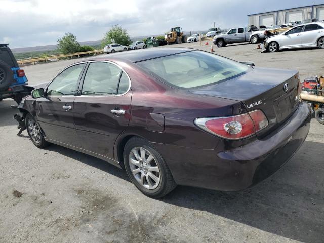 LEXUS ES 330 2004 burgundy  gas JTHBA30G045014654 photo #3