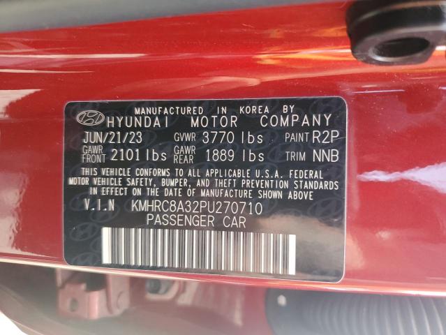 2023 HYUNDAI VENUE SEL - KMHRC8A32PU270710