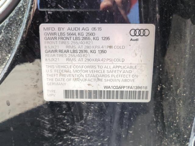 2015 AUDI SQ5 PREMIU - WA1CGAFP1FA139618