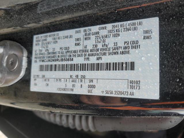2024 FORD ESCAPE ACT 1FMCU9GN9RUB50858