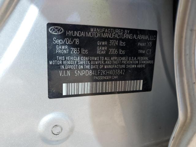 2019 HYUNDAI ELANTRA SE - 5NPD84LF2KH403842