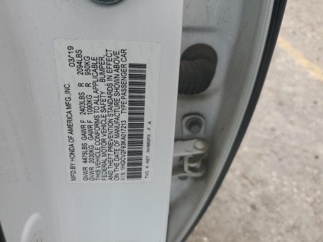 2019 HONDA ACCORD TOU - 1HGCV2F93KA017213
