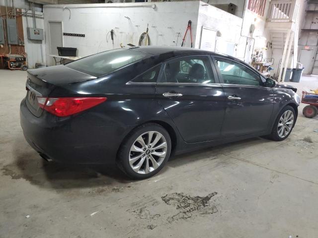 HYUNDAI SONATA SE 2013 black  gas 5NPEC4AC8DH711158 photo #4
