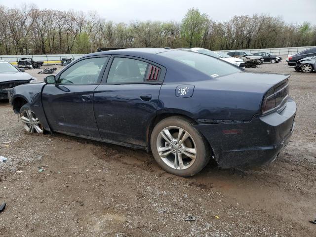 DODGE CHARGER R/ 2012 blue  gas 2C3CDXDT5CH169868 photo #3