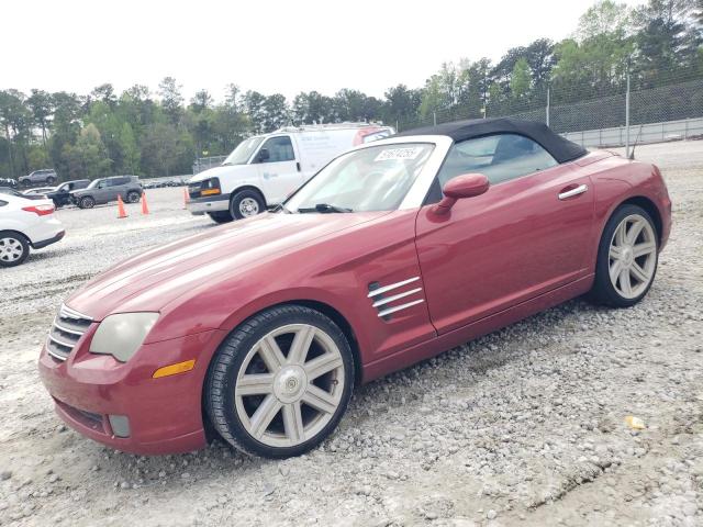 CHRYSLER CROSSFIRE 2005 maroon  gas 1C3AN65LX5X044621 photo #1