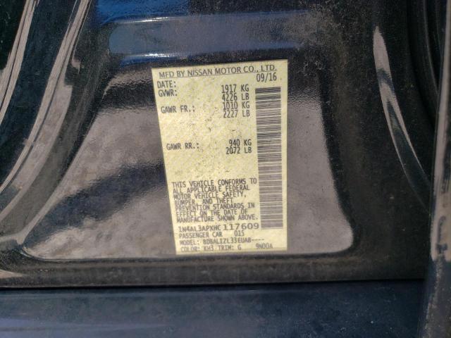 2017 NISSAN ALTIMA 2.5 - 1N4AL3APXHC117609
