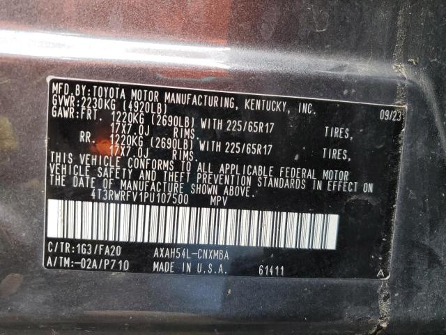 2023 TOYOTA RAV4 XLE - 4T3RWRFV1PU107500