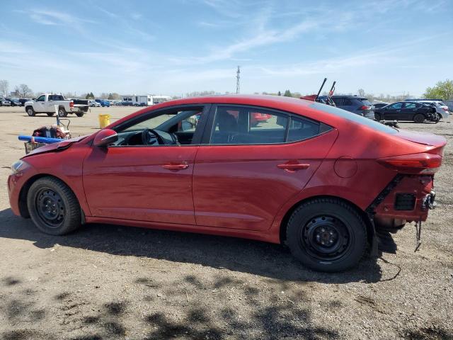 Vin: kmhd84lf9hu119912, lot: 55273695, hyundai elantra se 20172