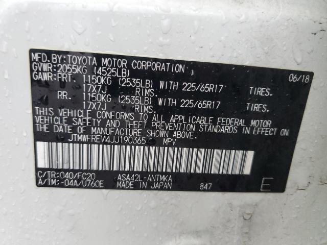 2018 TOYOTA RAV4 ADVEN - JTMWFREV4JJ190365