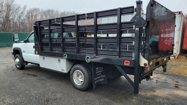 CHEVROLET SILVERADO 2007 white chassis diesel 1GBJC34D67E167779 photo #4