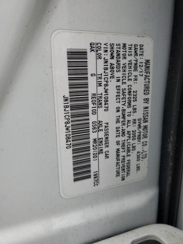 2018 NISSAN ROGUE SPT JN1BJ1CP8JW108470