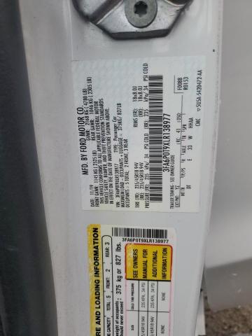 2020 FORD FUSION SE - 3FA6P0T9XLR138977