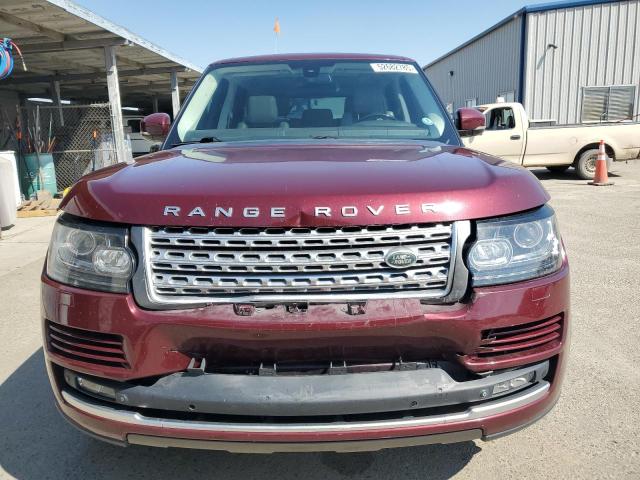 2015 LAND ROVER RANGE ROVE - SALGS2TF3FA238506