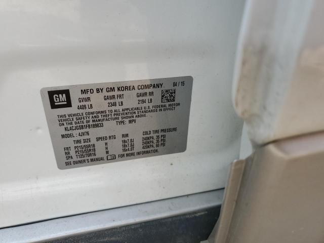 2015 BUICK ENCORE - KL4CJGSB1FB189833