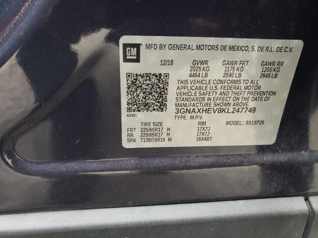 2019 CHEVROLET EQUINOX LS - 3GNAXHEV8KL247749